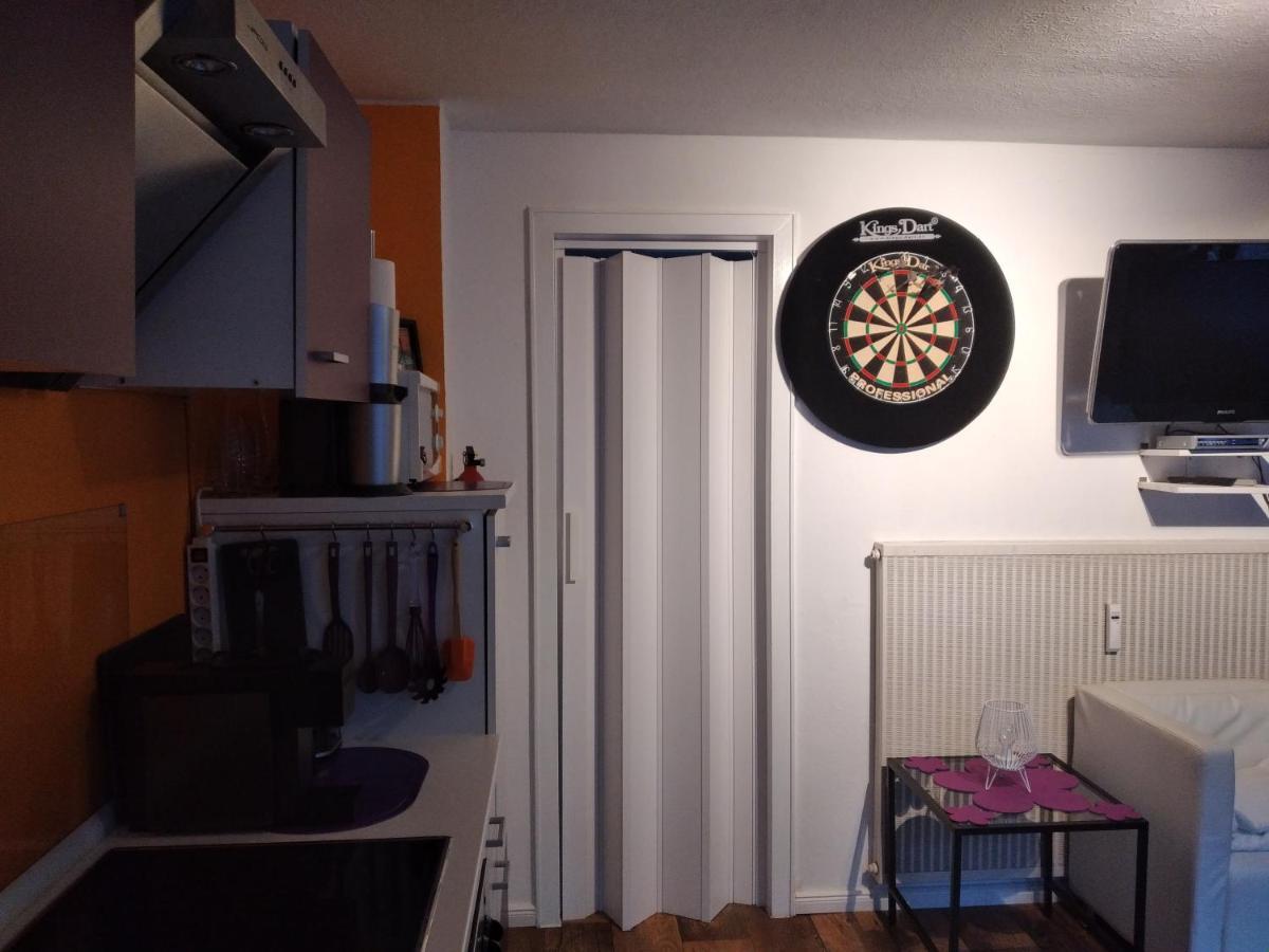 Ferienwohnung "Kunterbunt" Mit Burgblick Und Dachterrasse Моншау Екстериор снимка